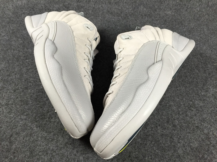 TB Air Jordan 12 Low Grey Suede 308317-002