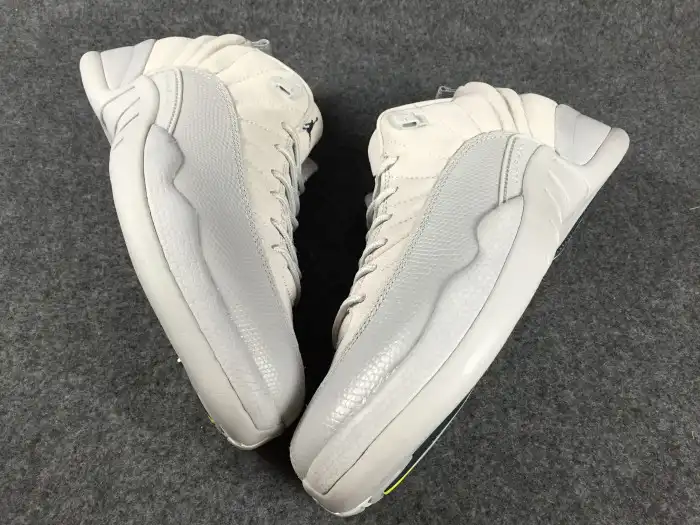 Cheap Air Jordan 12 Low Grey Suede 308317-002