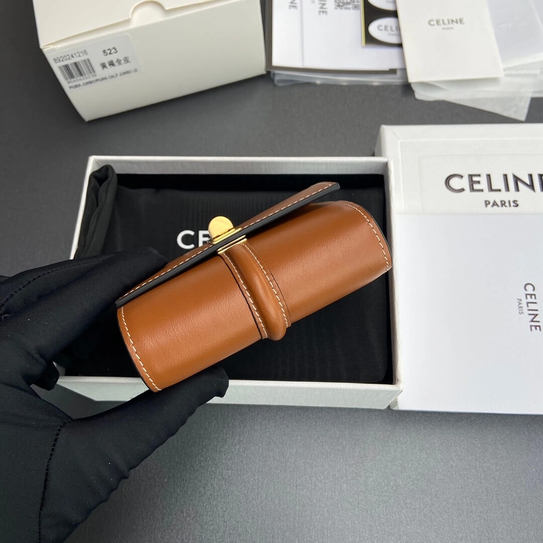EasyMatch CELINE 16 Small Wallet in Shiny Calf Leather 2585