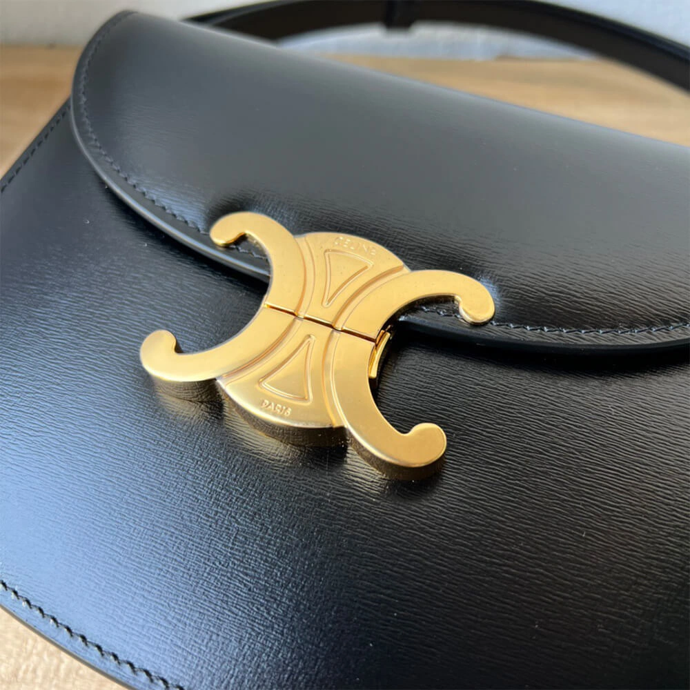 CELINE BESACE CLEA in shiny calfskin(HIGH-END GRADE) Reliable 2577