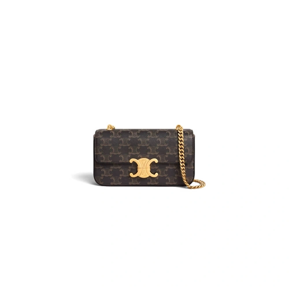 CELINE CHAIN SHOULDER BAG CLAUDE (HIGH-END GRADE） Soft 2464