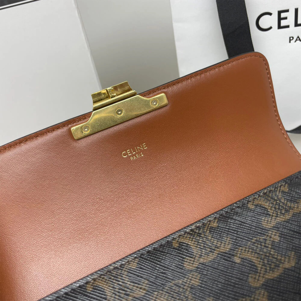 CELINE CHAIN SHOULDER BAG CLAUDE (HIGH-END GRADE） Soft 2464