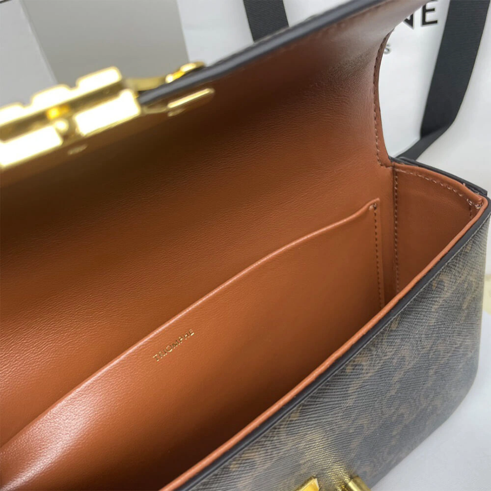 CELINE CHAIN SHOULDER BAG CLAUDE (HIGH-END GRADE） Soft 2464