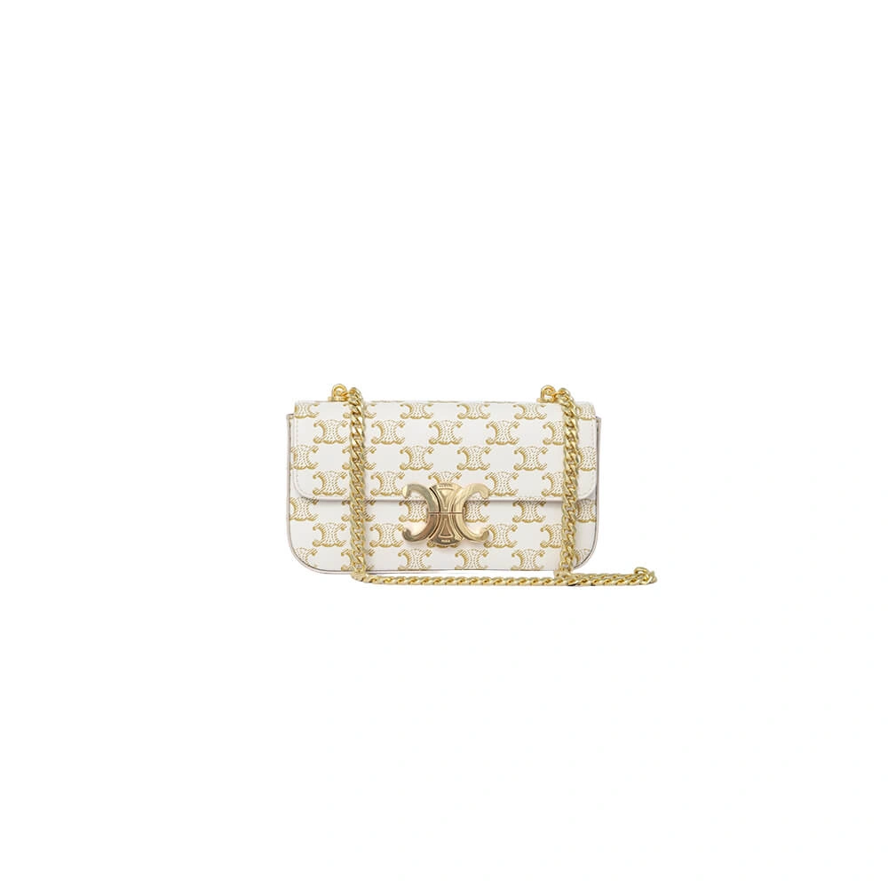 Timeless CELINE CHAIN SHOULDER BAG CLAUDE 2554