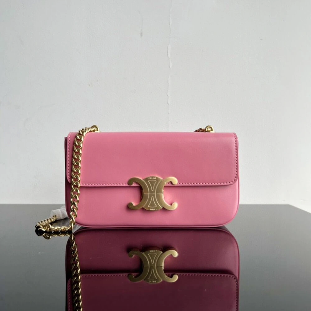 CELINE CHAIN SHOULDER BAG CLAUDE Attractive 2563
