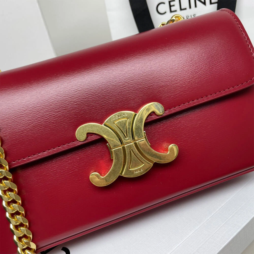 CELINE CHAIN SHOULDER BAG CLAUDE Thermal 2562