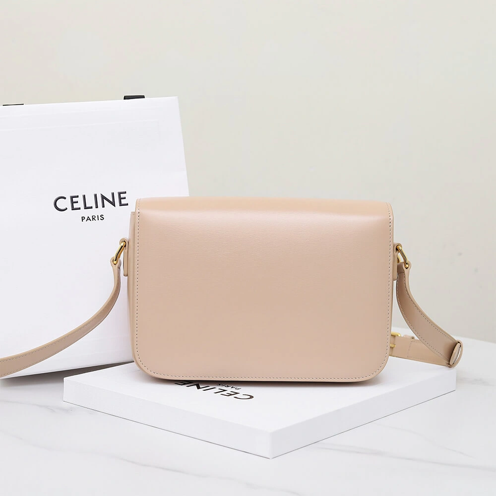 Affordable CELINE CLASSIQUE TRIOMPHE BAG in shiny calfskin(HIGH-END GRADE) 2460