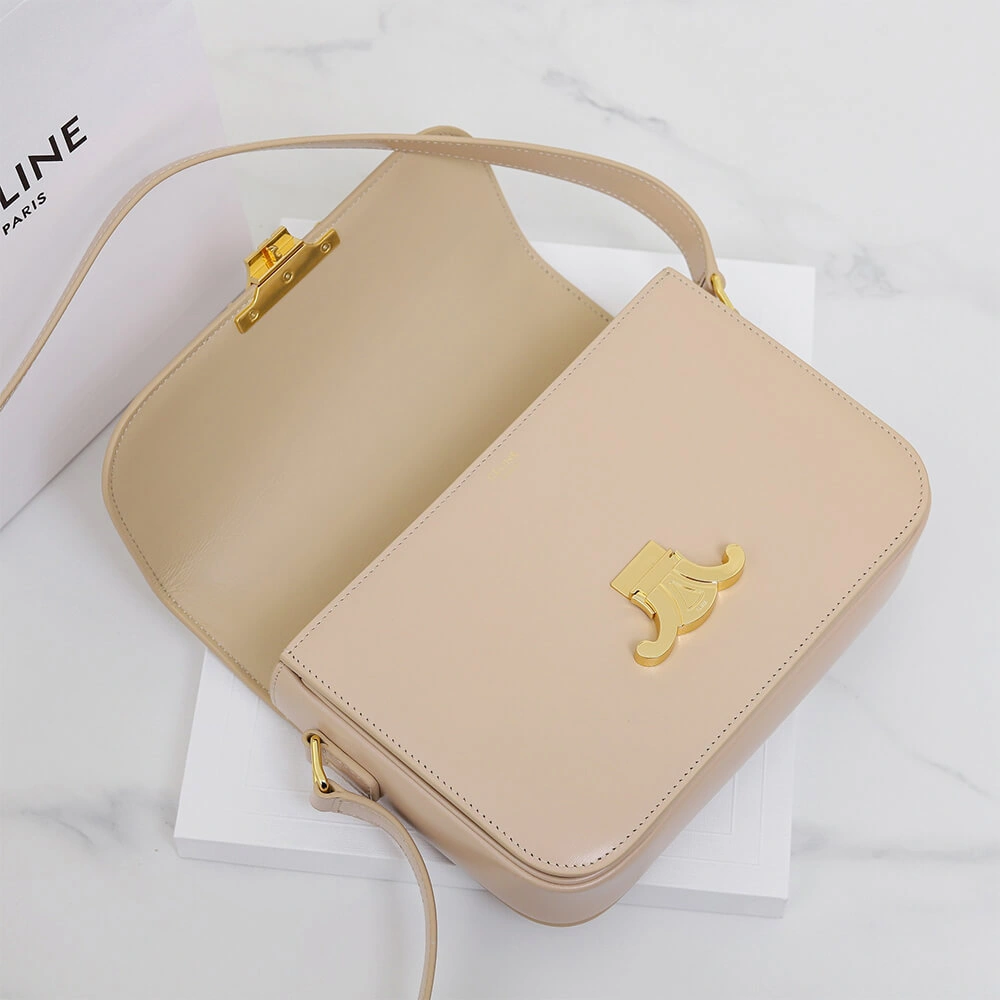 Affordable CELINE CLASSIQUE TRIOMPHE BAG in shiny calfskin(HIGH-END GRADE) 2460