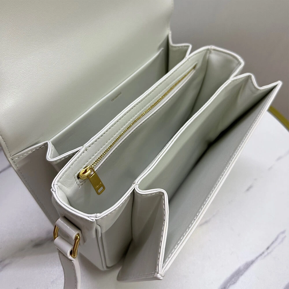 CELINE CLASSIQUE TRIOMPHE BAG in shiny calfskin(HIGH-END GRADE) Sustainable 2462