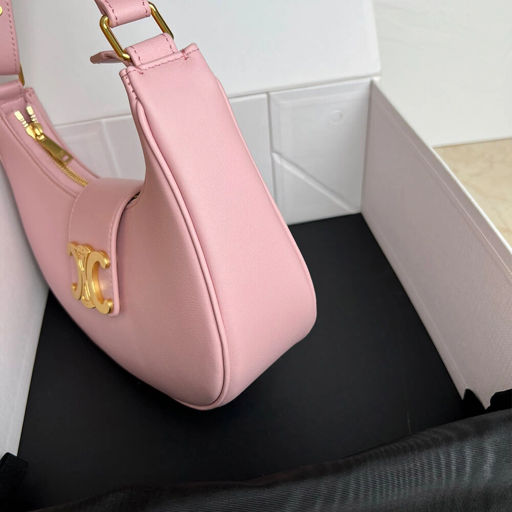 CELINE MEDIUM AVA TRIOMPHE BAG in Smooth Calfskin(HIGH-END GRADE) Youthful 2559