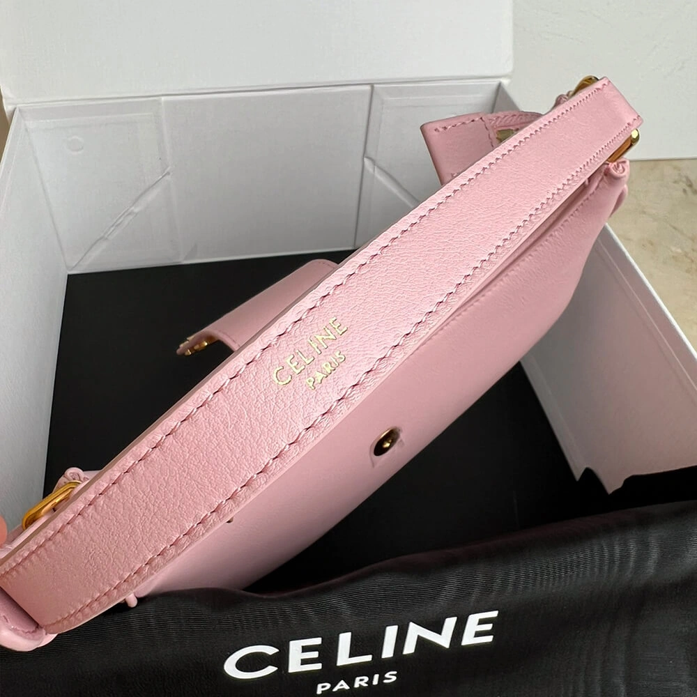 CELINE MEDIUM AVA TRIOMPHE BAG in Smooth Calfskin(HIGH-END GRADE) Youthful 2559