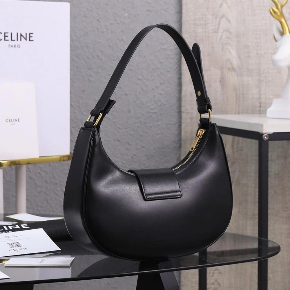 Refined CELINE MEDIUM AVA TRIOMPHE BAG in Smooth Calfskin 2564