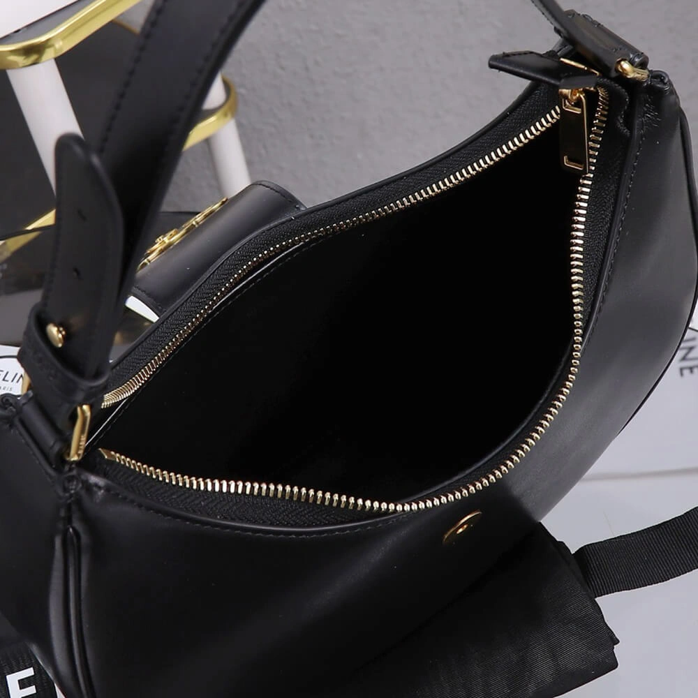 Refined CELINE MEDIUM AVA TRIOMPHE BAG in Smooth Calfskin 2564