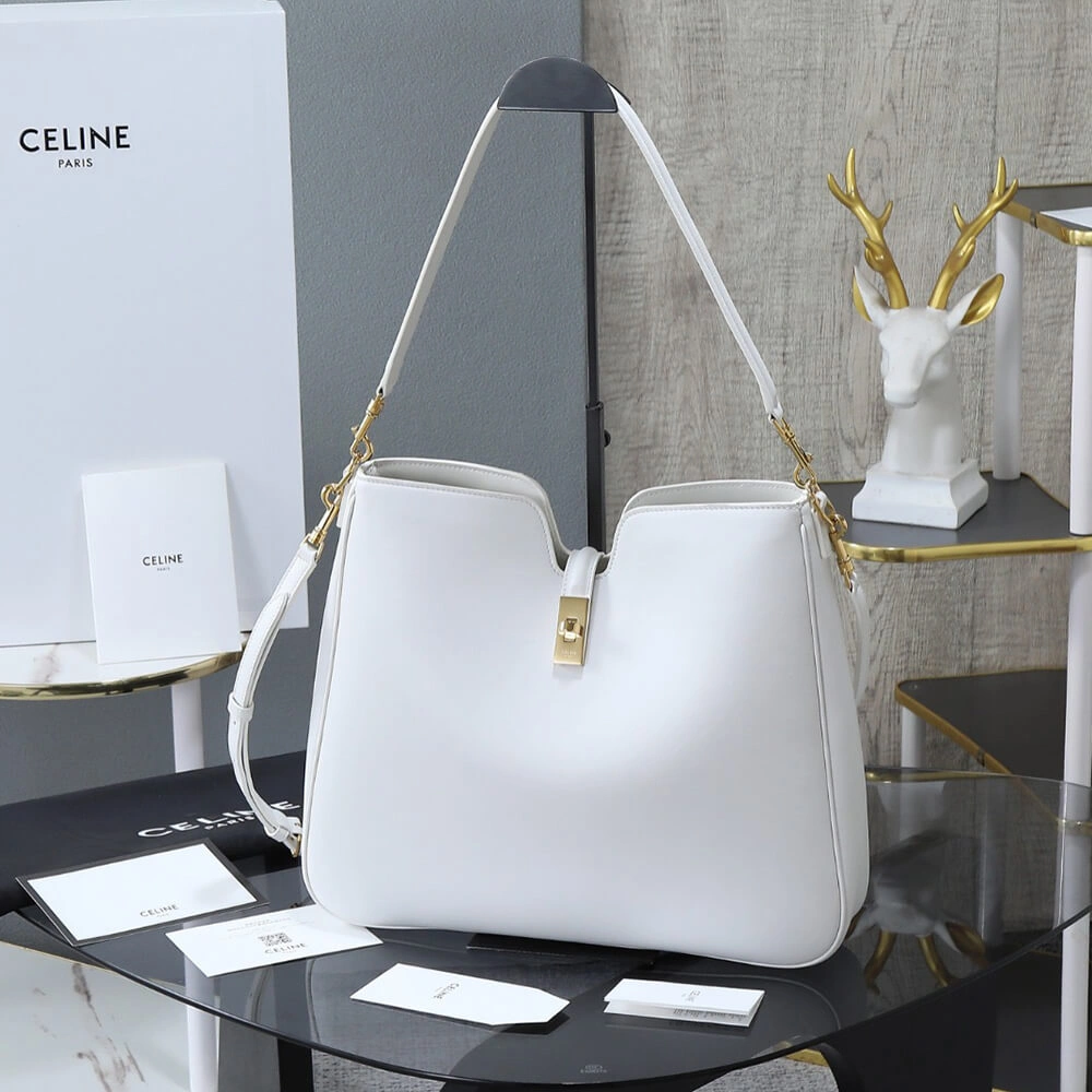 Breathable CELINE MEDIUM CAMILLE 16 SOFT BAG IN SMOOTH CALFSKIN(HIGH-END GRADE) 2496