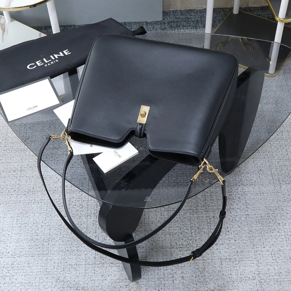 CELINE MEDIUM CAMILLE 16 SOFT BAG IN SMOOTH CALFSKIN(HIGH-END GRADE) Effortless 2524