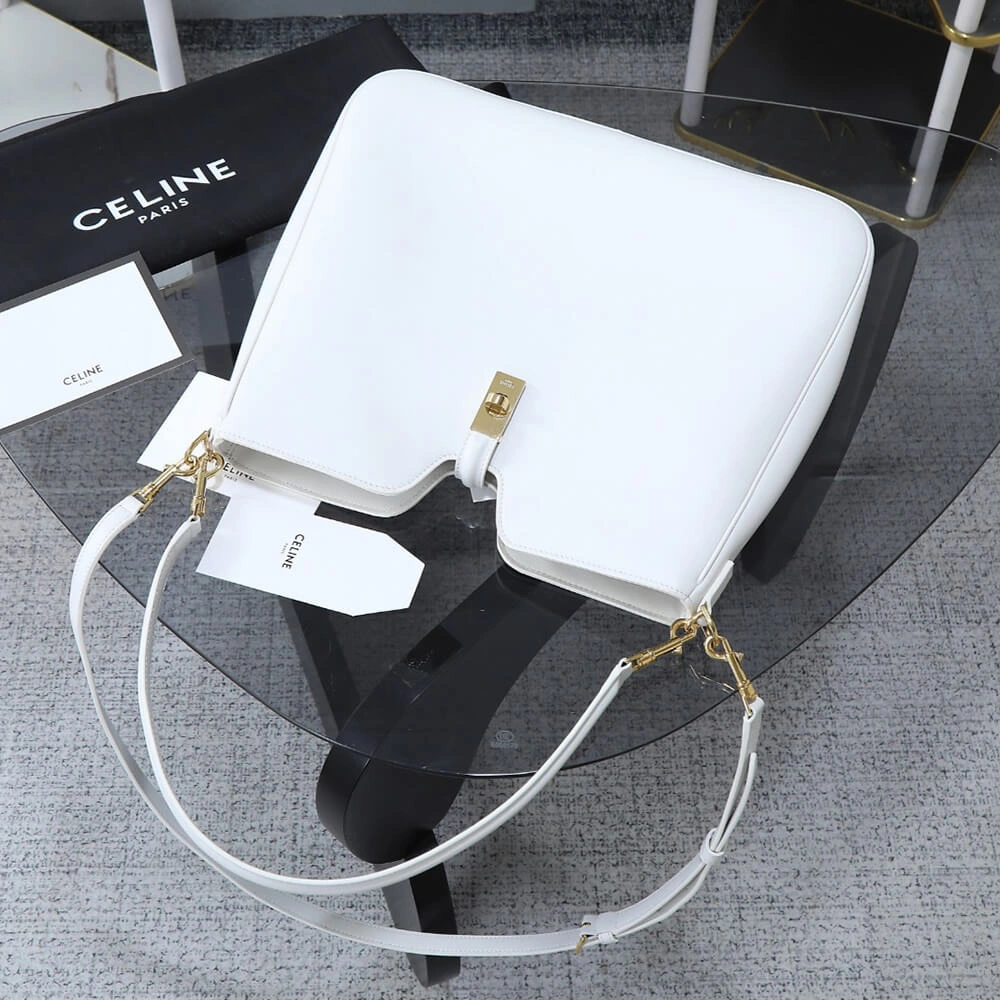 Breathable CELINE MEDIUM CAMILLE 16 SOFT BAG IN SMOOTH CALFSKIN(HIGH-END GRADE) 2496