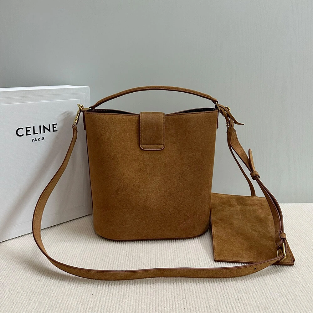 Cozy CELINE MEDIUM LOUISE BAG in SUEDE CALFSKIN 2510
