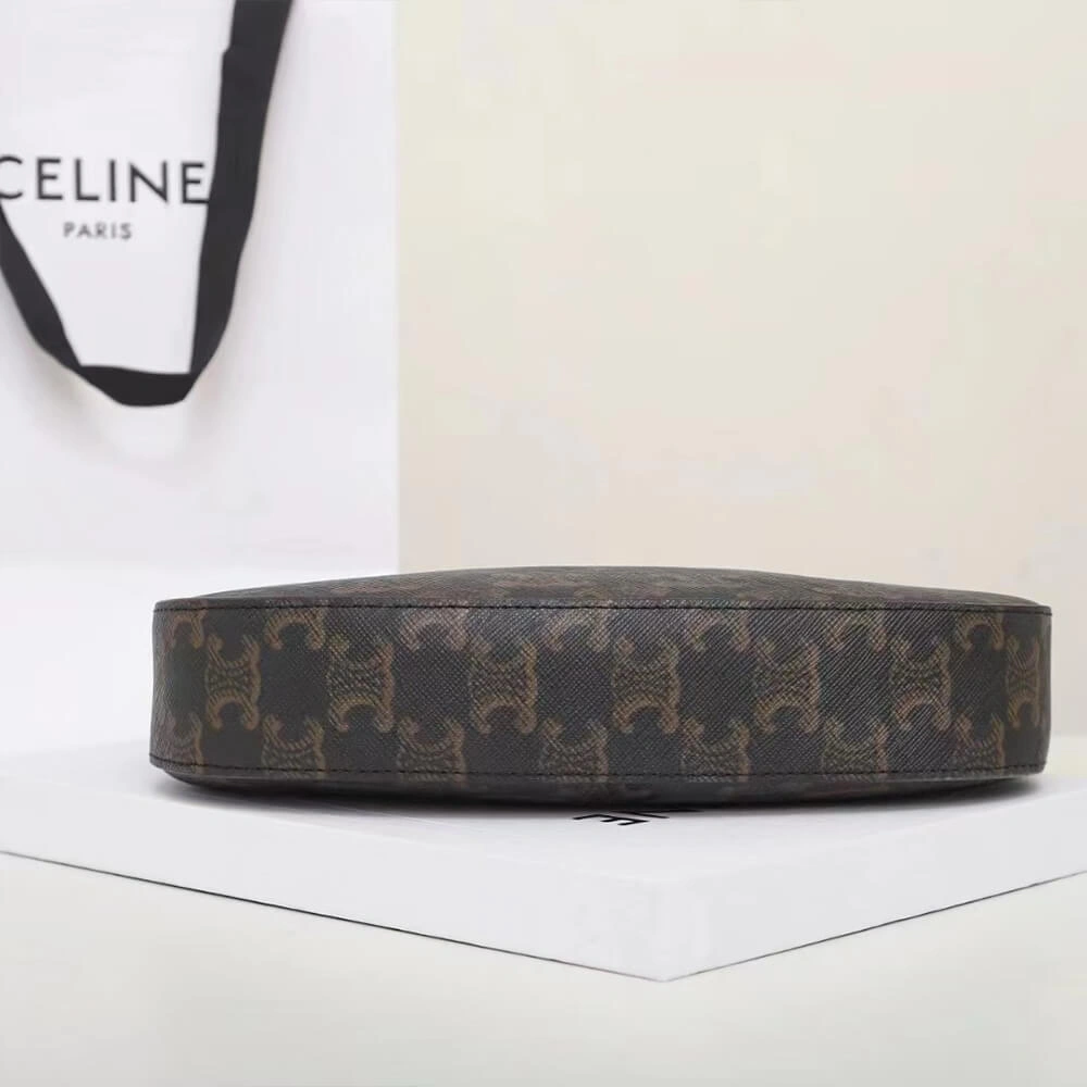 CELINE MEDIUM TILLY BAG in Triomphe canvas and calfskin Lightweight 2506