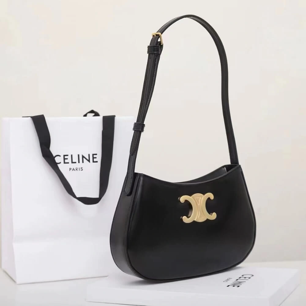 CELINE MEDIUM TILLY BAG in shiny calfskin Original 2519