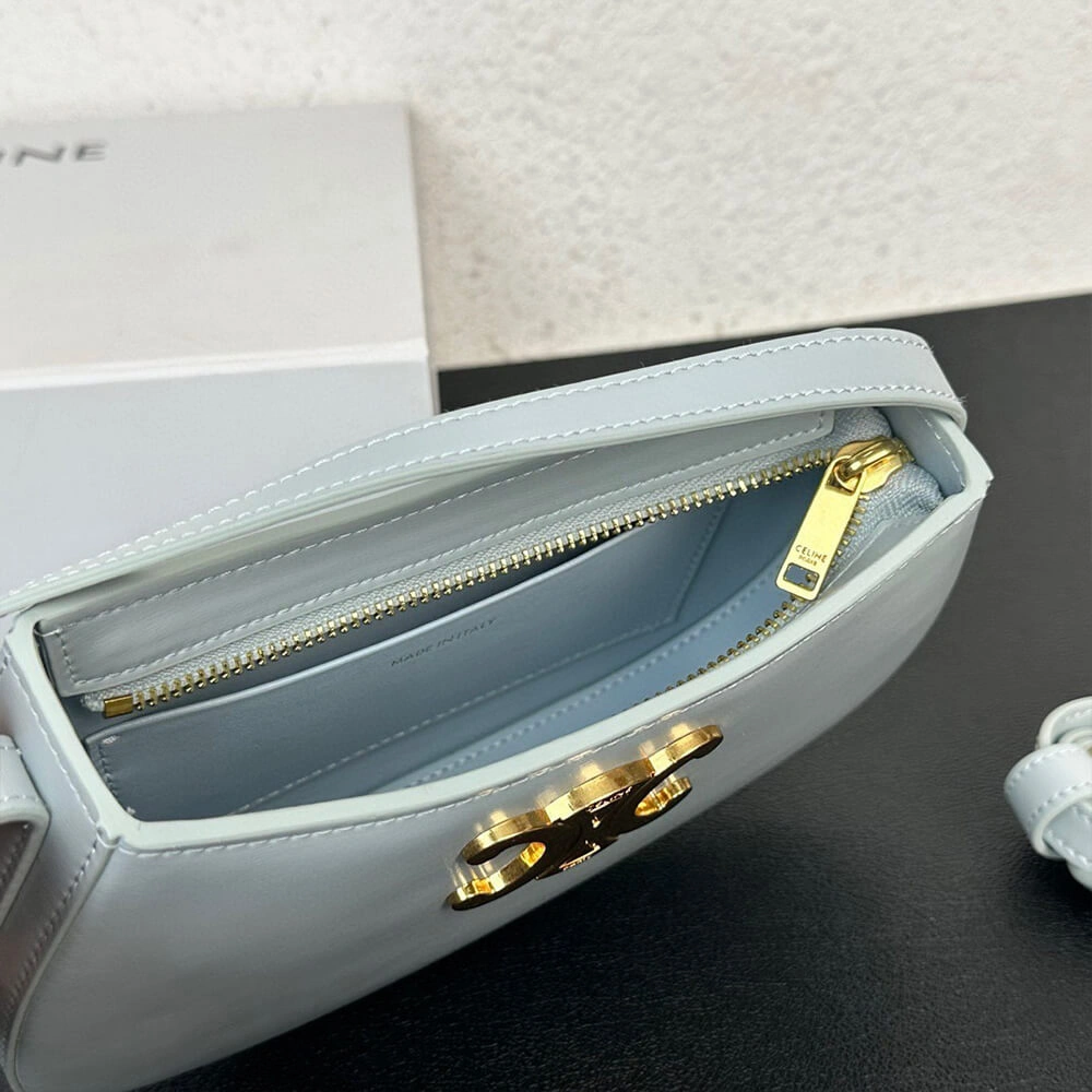 CELINE MEDIUM TILLY BAG in shiny calfskin FastDry 2482