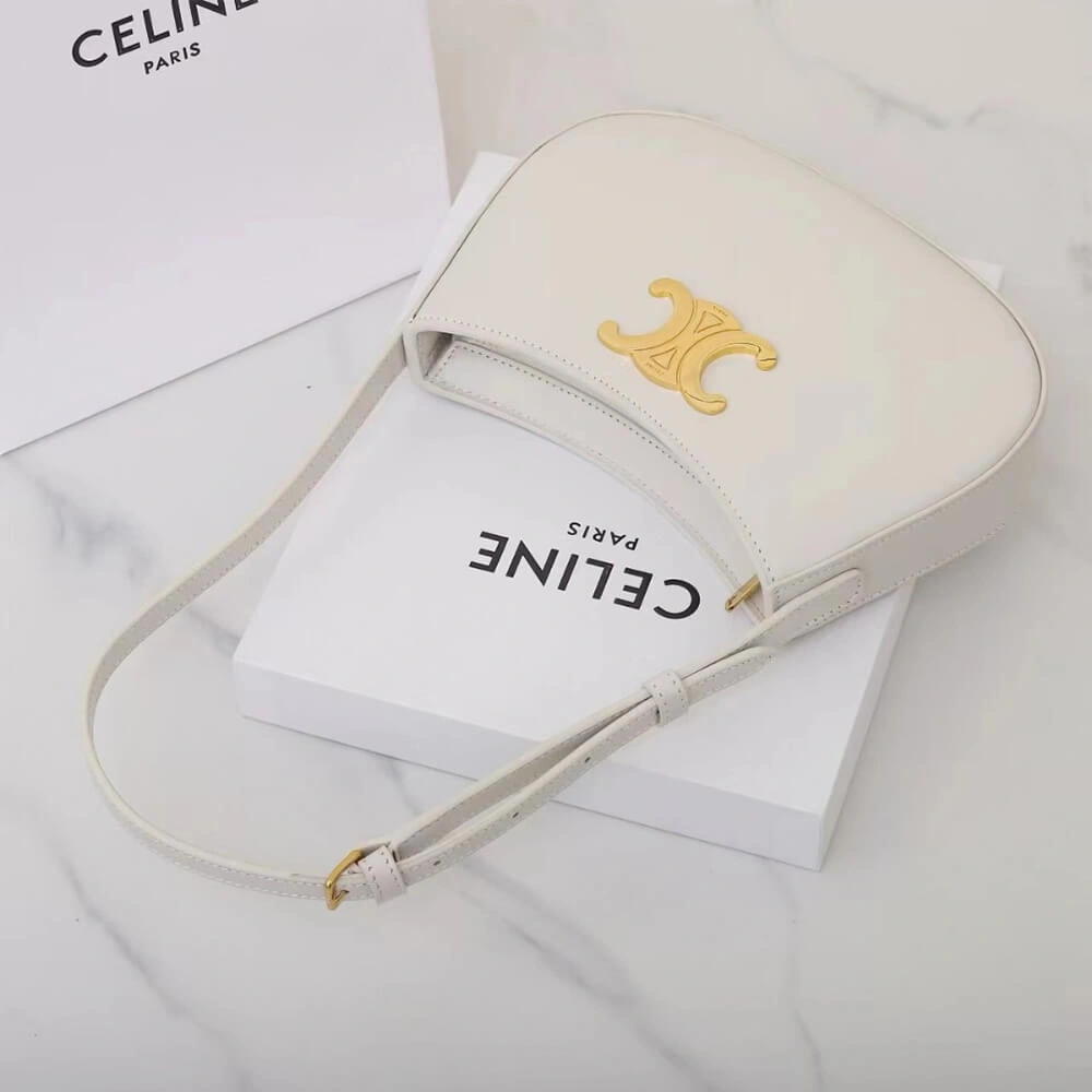 Efficient CELINE MEDIUM TILLY BAG in shiny calfskin 2483