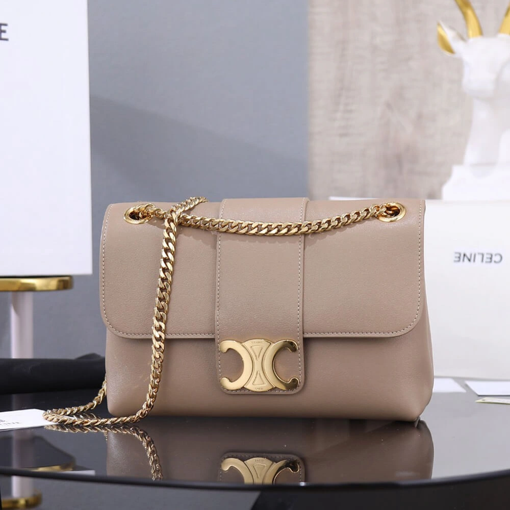 CELINE Medium Celine Victoire Bag in SUPPLE CALFSKIN Timeless 2553