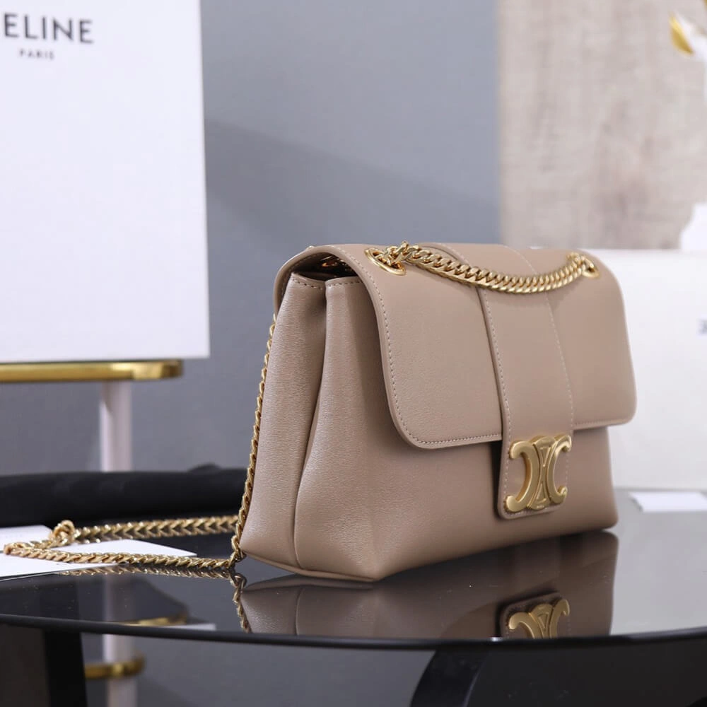 CELINE Medium Celine Victoire Bag in SUPPLE CALFSKIN Timeless 2553