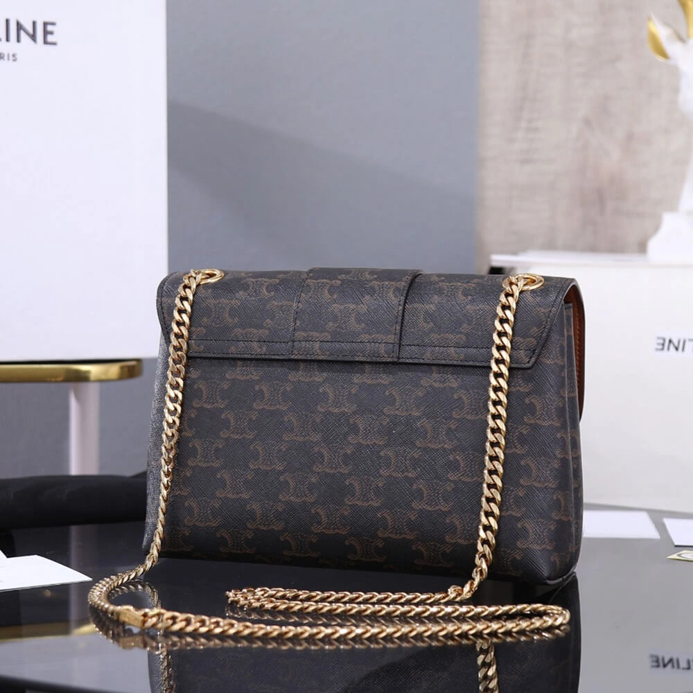 CELINE Medium Celine Victoire Bag in Triomphe Canvas Trendsetting 2479