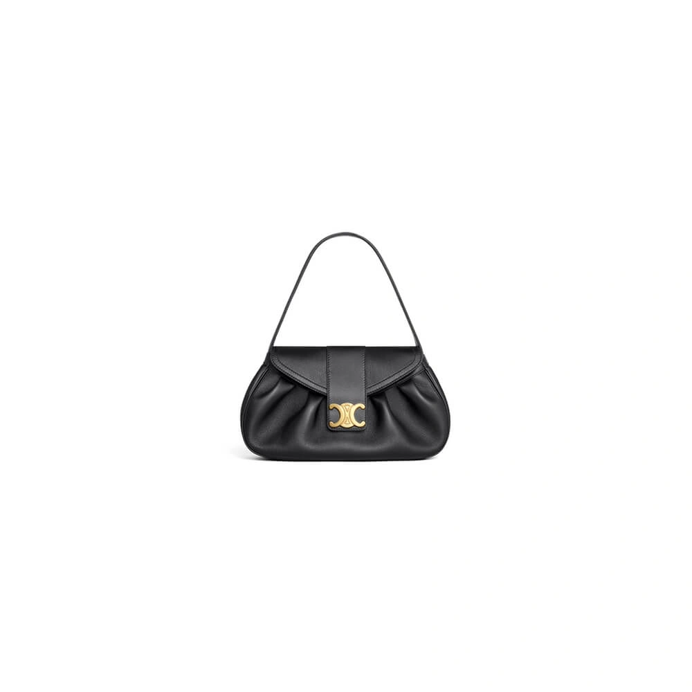 CELINE Medium POLLY bag in soft calfskin Chic 2588