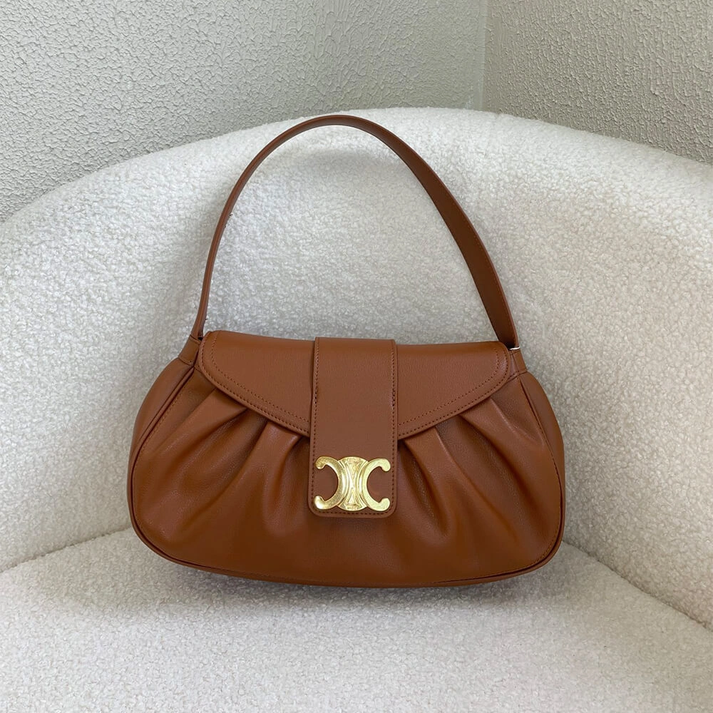 CELINE Medium POLLY bag in soft calfskin Reliable 2560