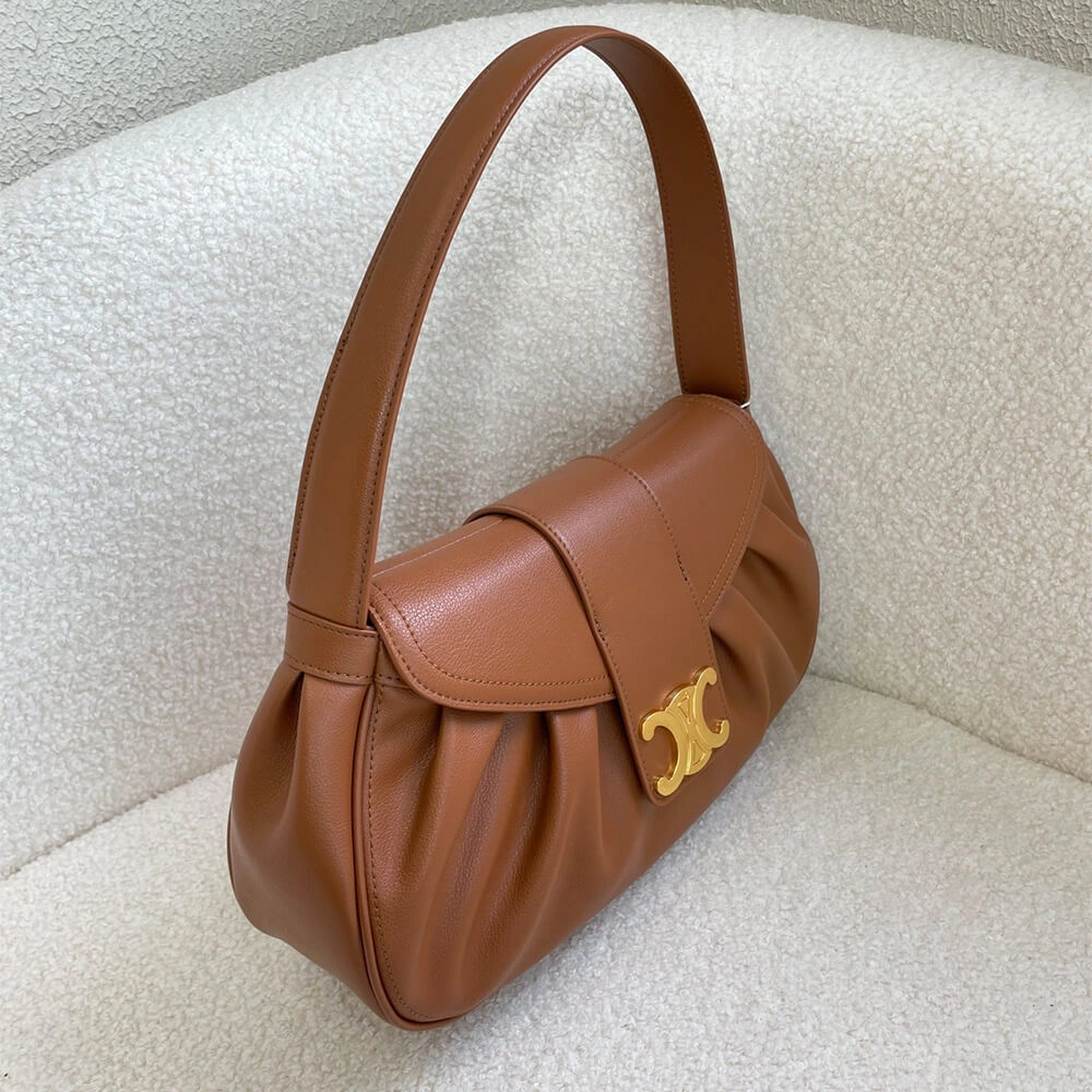 CELINE Medium POLLY bag in soft calfskin Reliable 2560