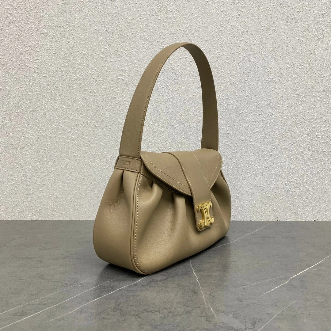 CELINE Medium POLLY bag in soft calfskin GoAnywhere 2566