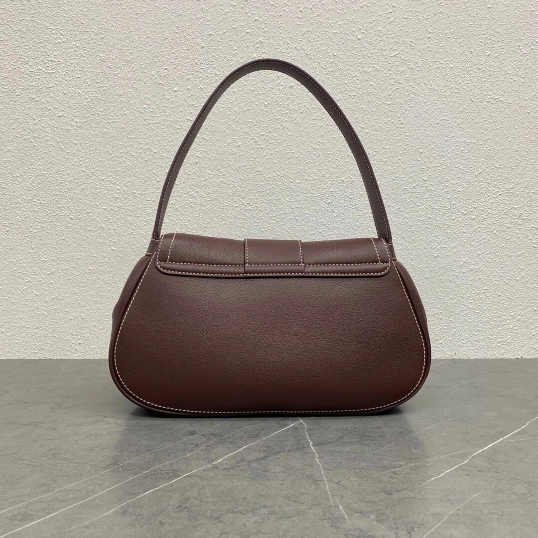 CELINE Medium POLLY bag in soft calfskin Thermal 2568