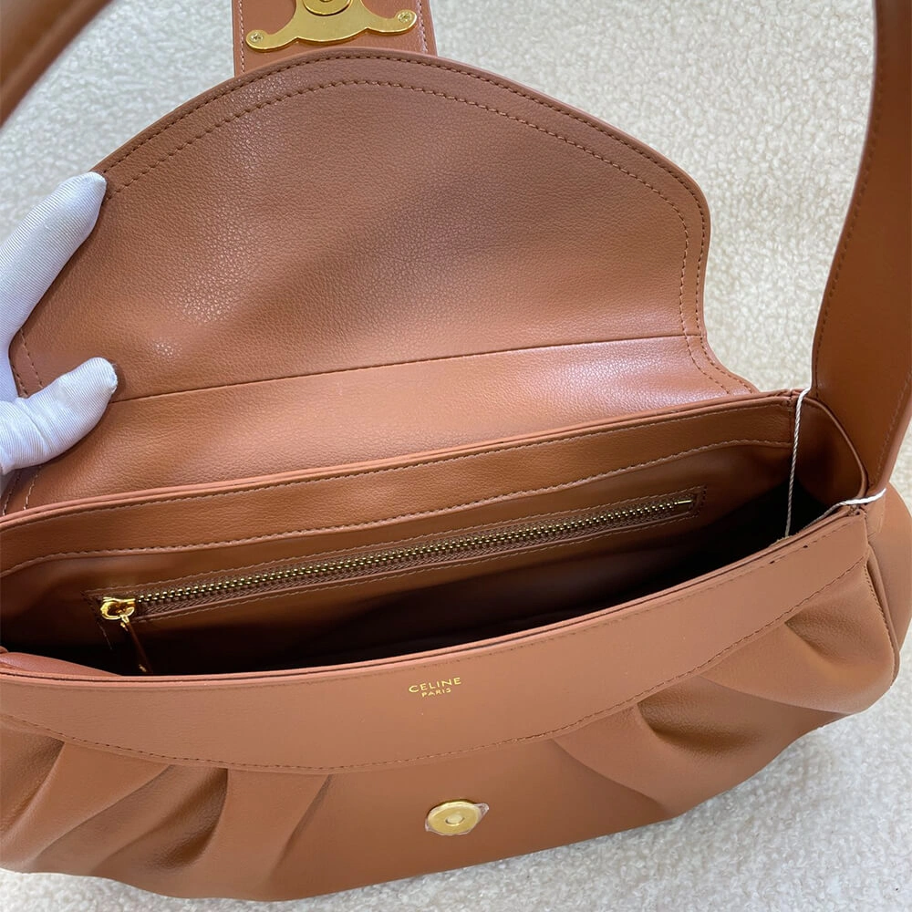 CELINE Medium POLLY bag in soft calfskin Reliable 2560