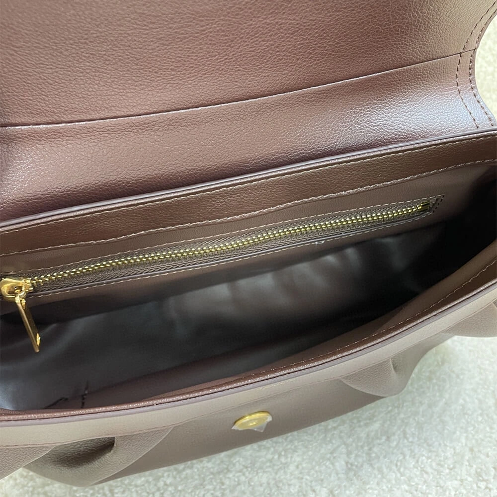 CELINE Medium POLLY bag in soft calfskin Thermal 2568