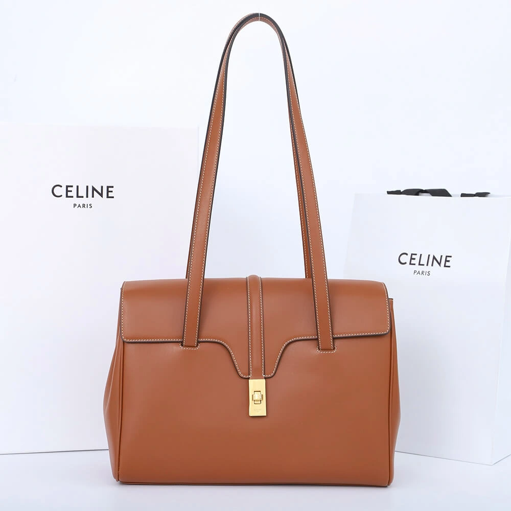 Breathable CELINE Medium  16 Bag in Smooth Calfskin(HIGH-END GRADE) 2516