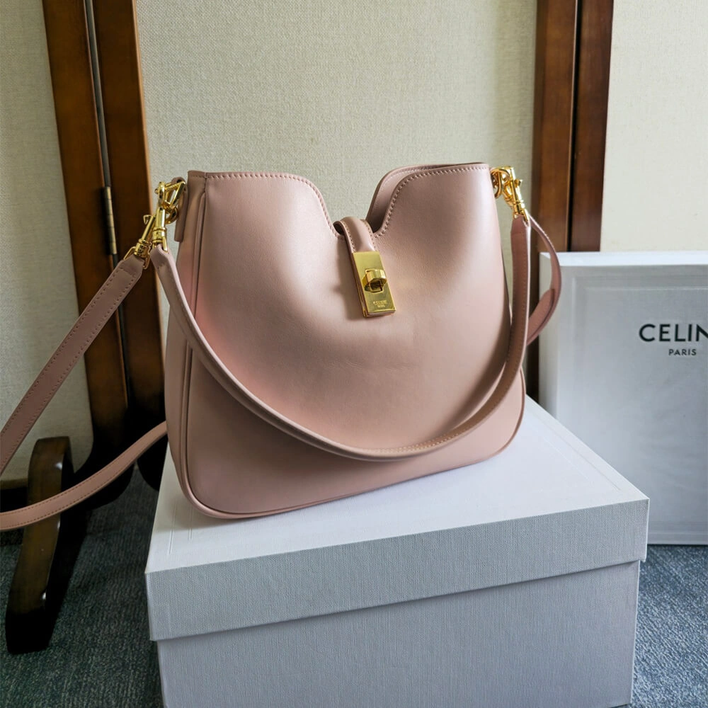 CELINE SMALL CAMILLE 16 SOFT BAG IN SMOOTH CALFSKIN(HIGH-END GRADE) Resilient 2497