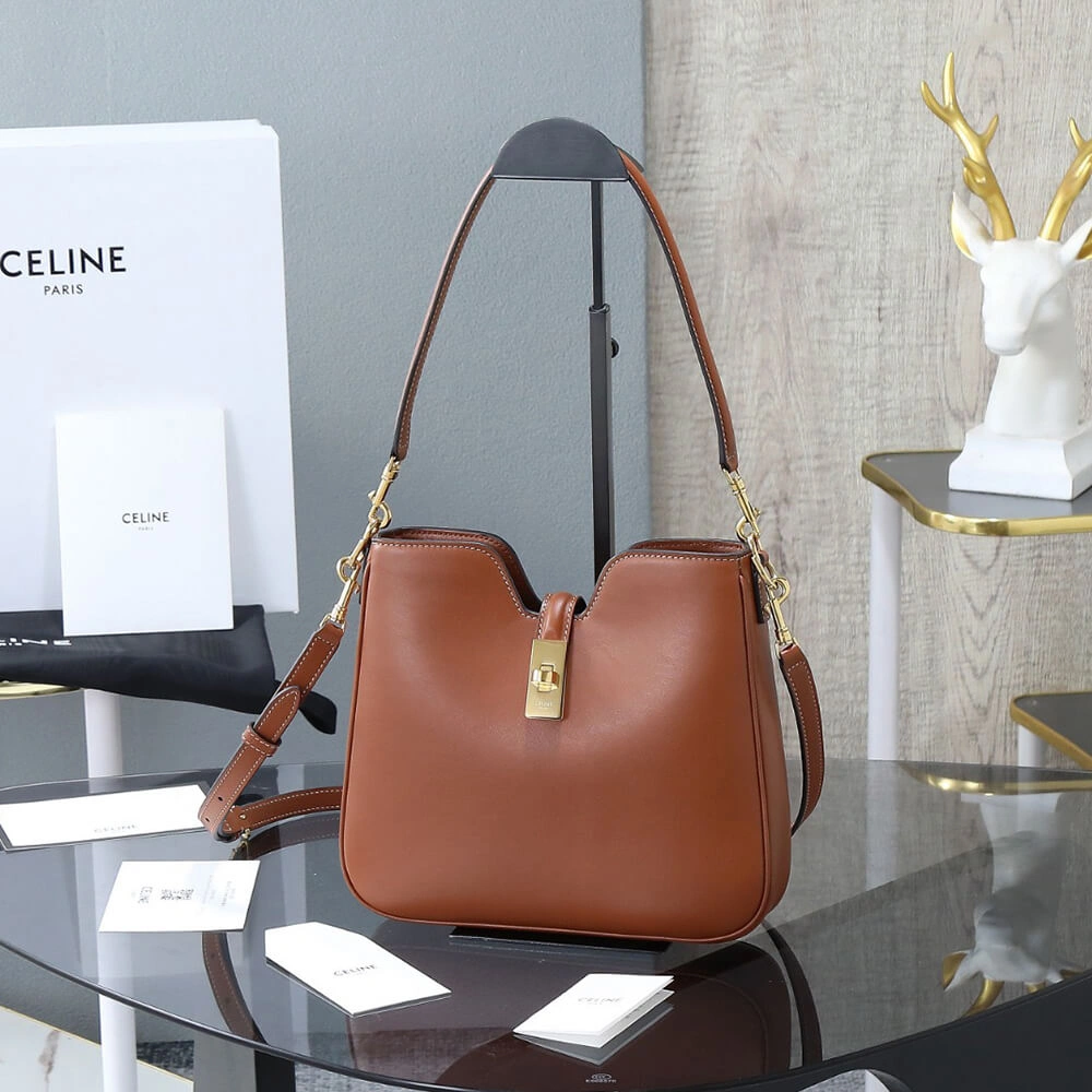 Stylish CELINE SMALL CAMILLE 16 SOFT BAG IN SMOOTH CALFSKIN(HIGH-END GRADE) 2531