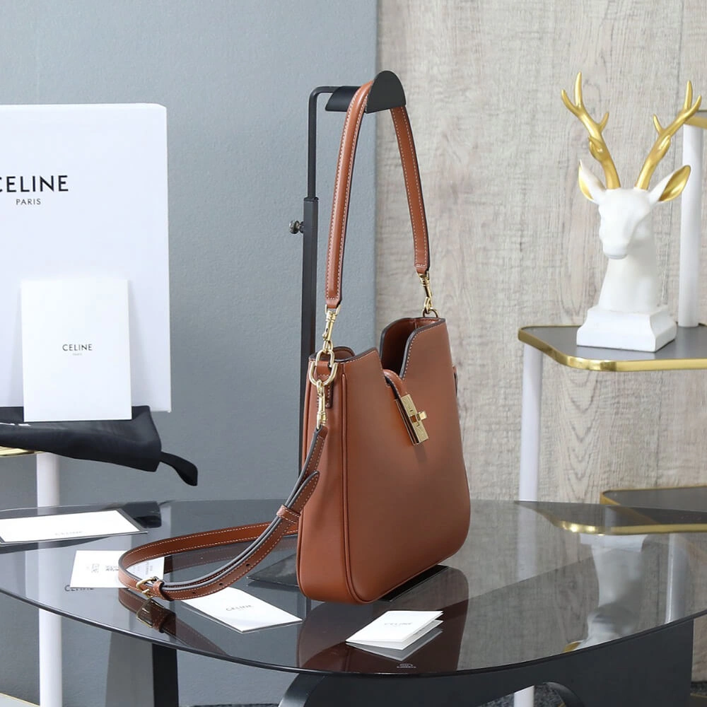 Stylish CELINE SMALL CAMILLE 16 SOFT BAG IN SMOOTH CALFSKIN(HIGH-END GRADE) 2531