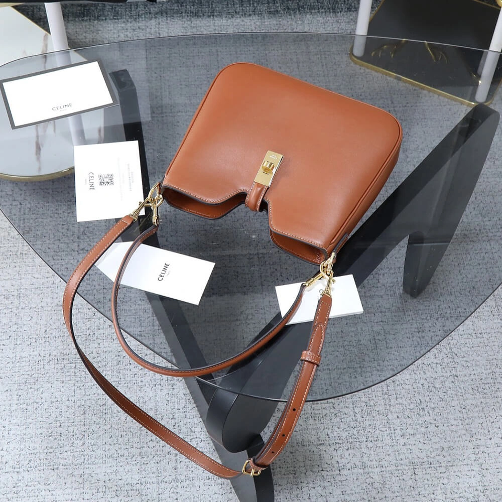 Stylish CELINE SMALL CAMILLE 16 SOFT BAG IN SMOOTH CALFSKIN(HIGH-END GRADE) 2531