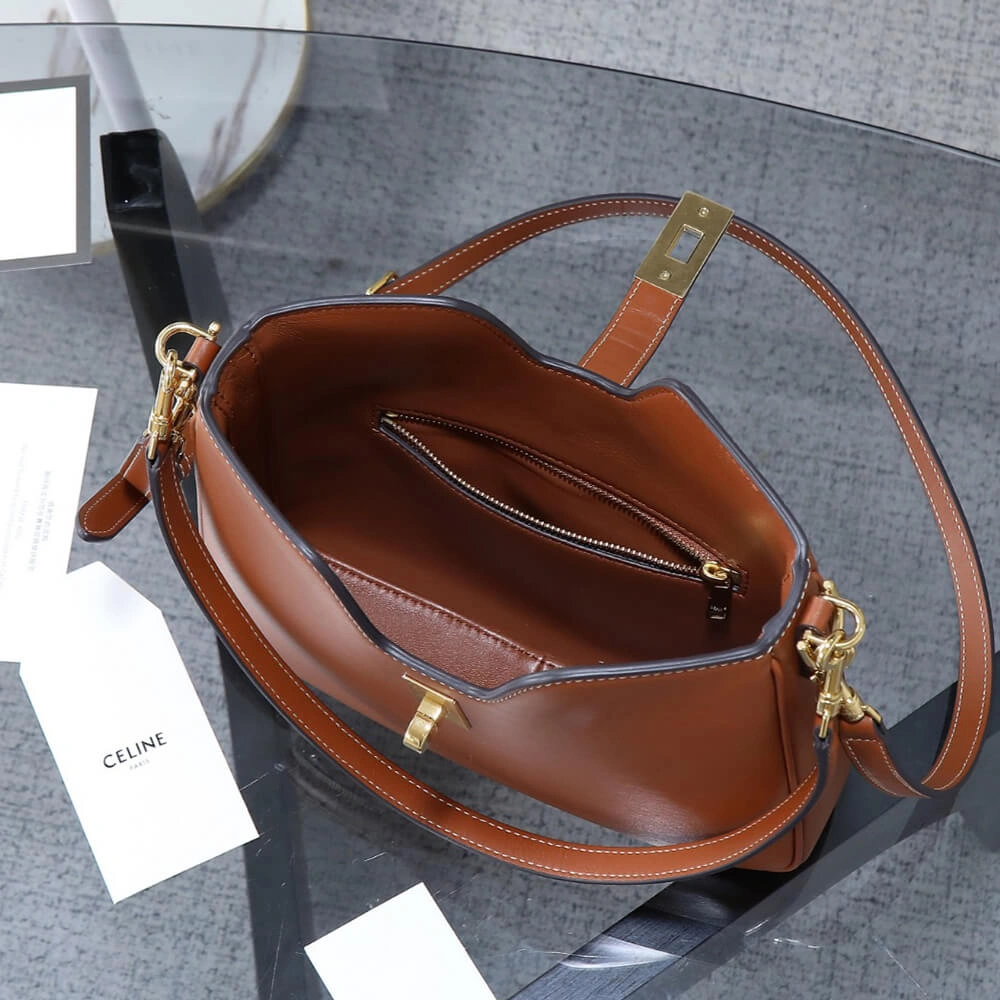 Stylish CELINE SMALL CAMILLE 16 SOFT BAG IN SMOOTH CALFSKIN(HIGH-END GRADE) 2531