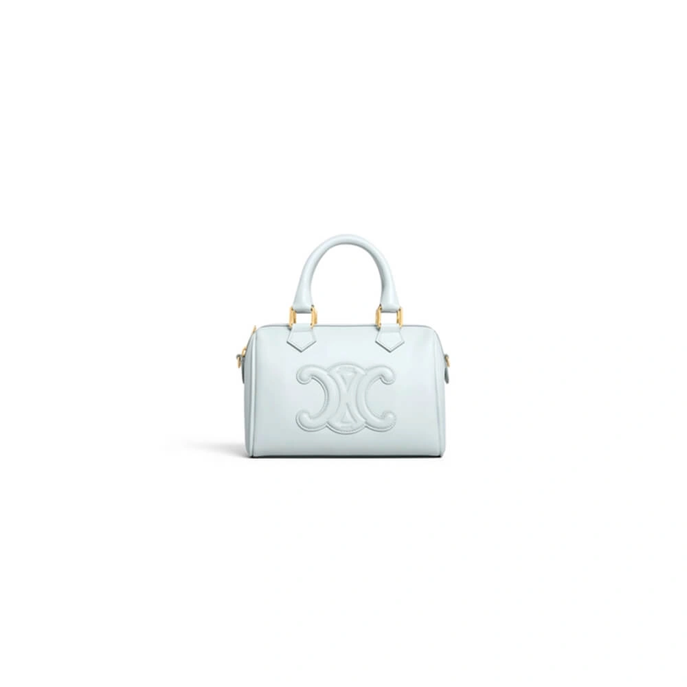 CELINE Small Boston Bag in Smooth Calfskin Unisex 2490
