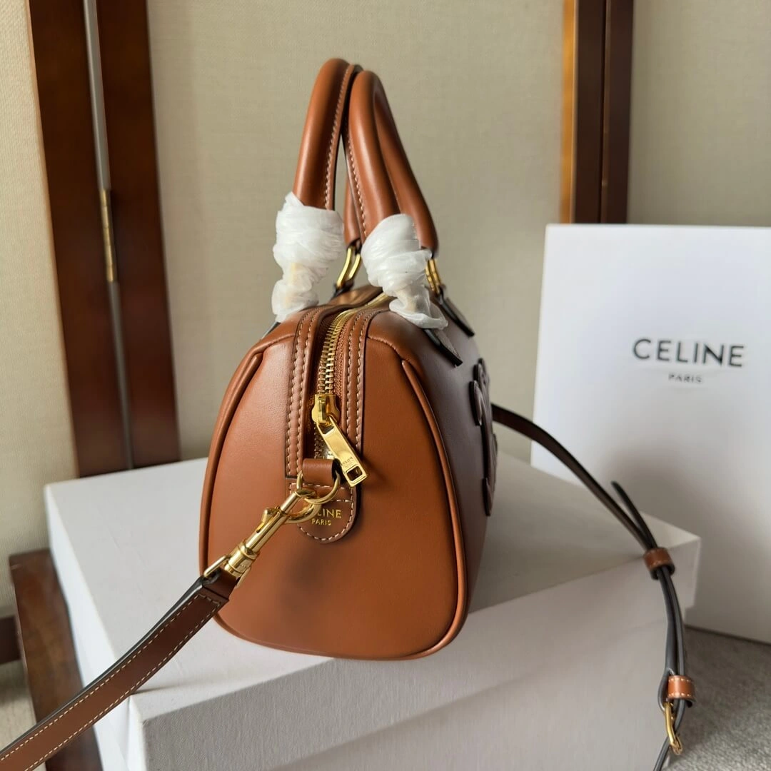CELINE Small Boston Bag in Smooth Calfskin Fashionable 2545