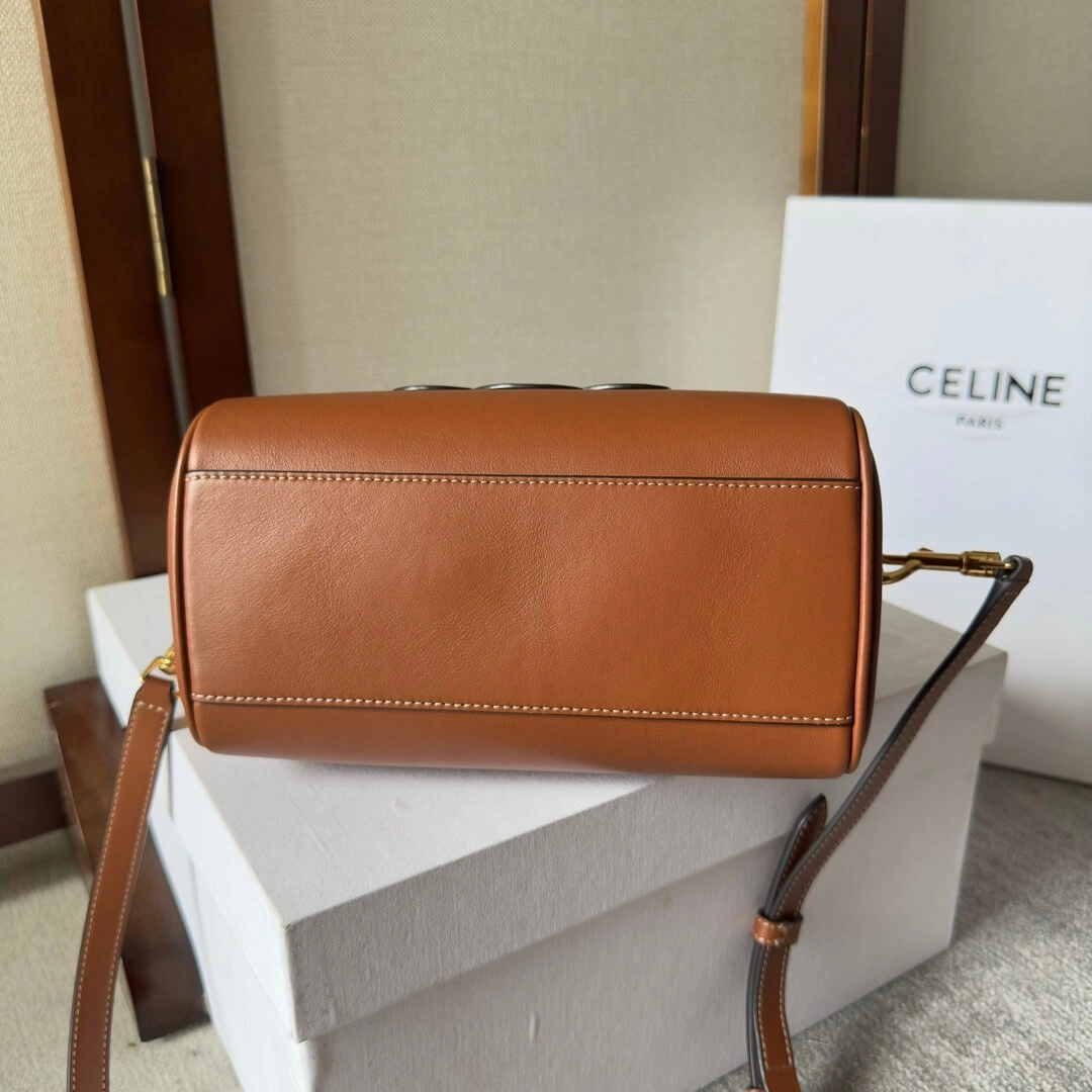 CELINE Small Boston Bag in Smooth Calfskin Fashionable 2545
