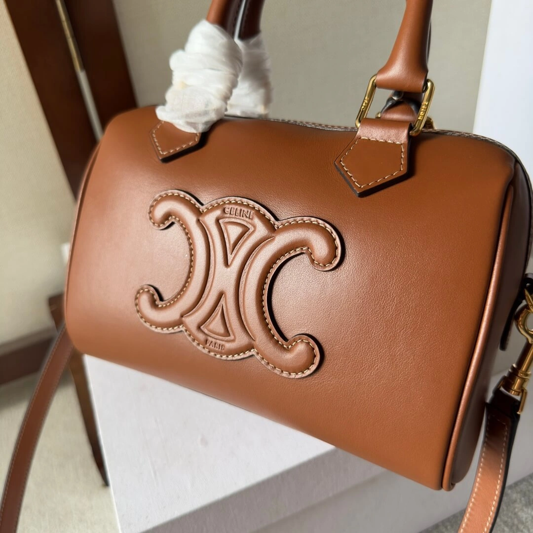CELINE Small Boston Bag in Smooth Calfskin Fashionable 2545