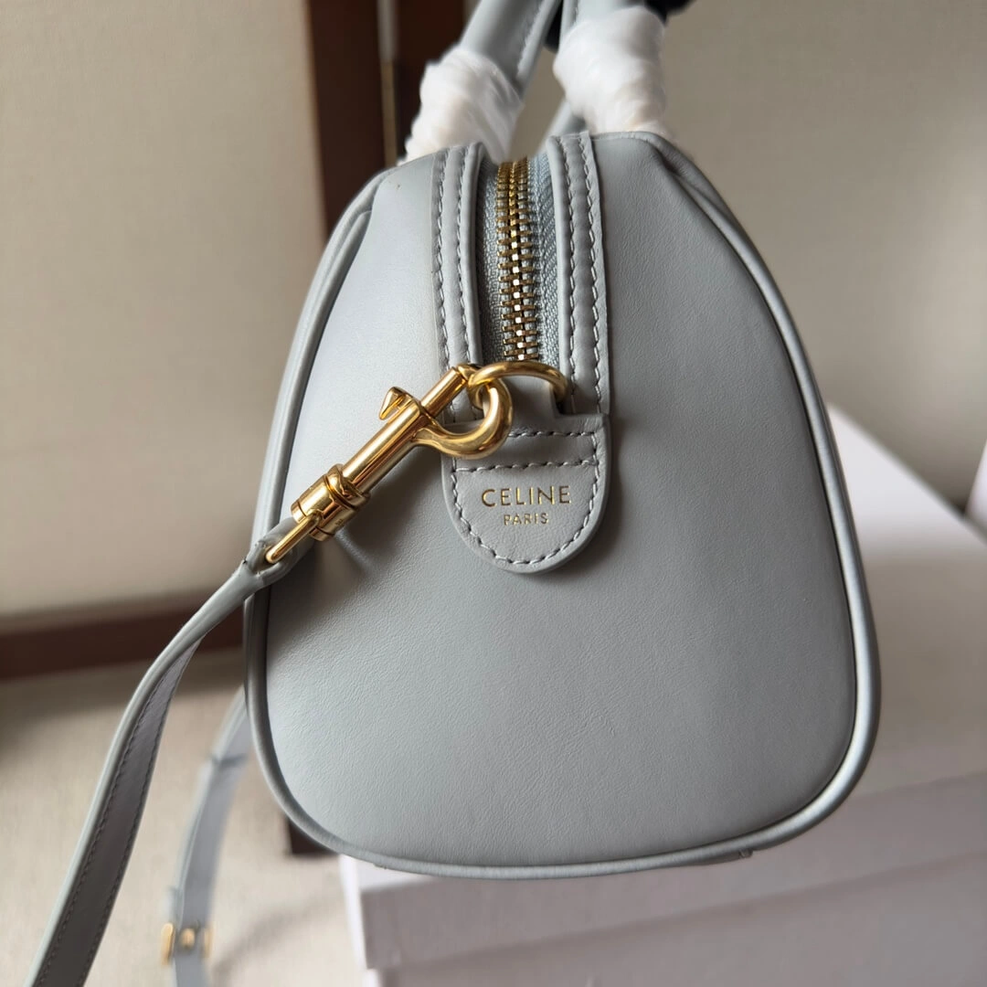 CELINE Small Boston Bag in Smooth Calfskin Unisex 2490