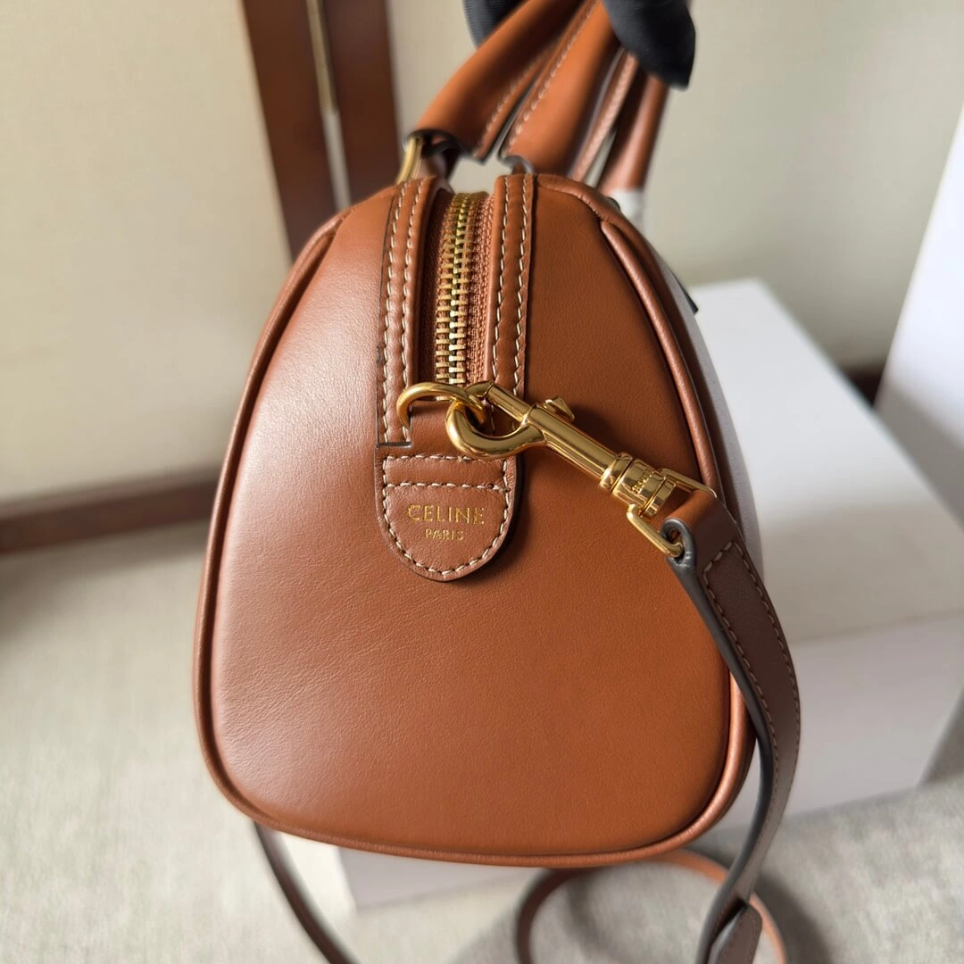 CELINE Small Boston Bag in Smooth Calfskin Fashionable 2545