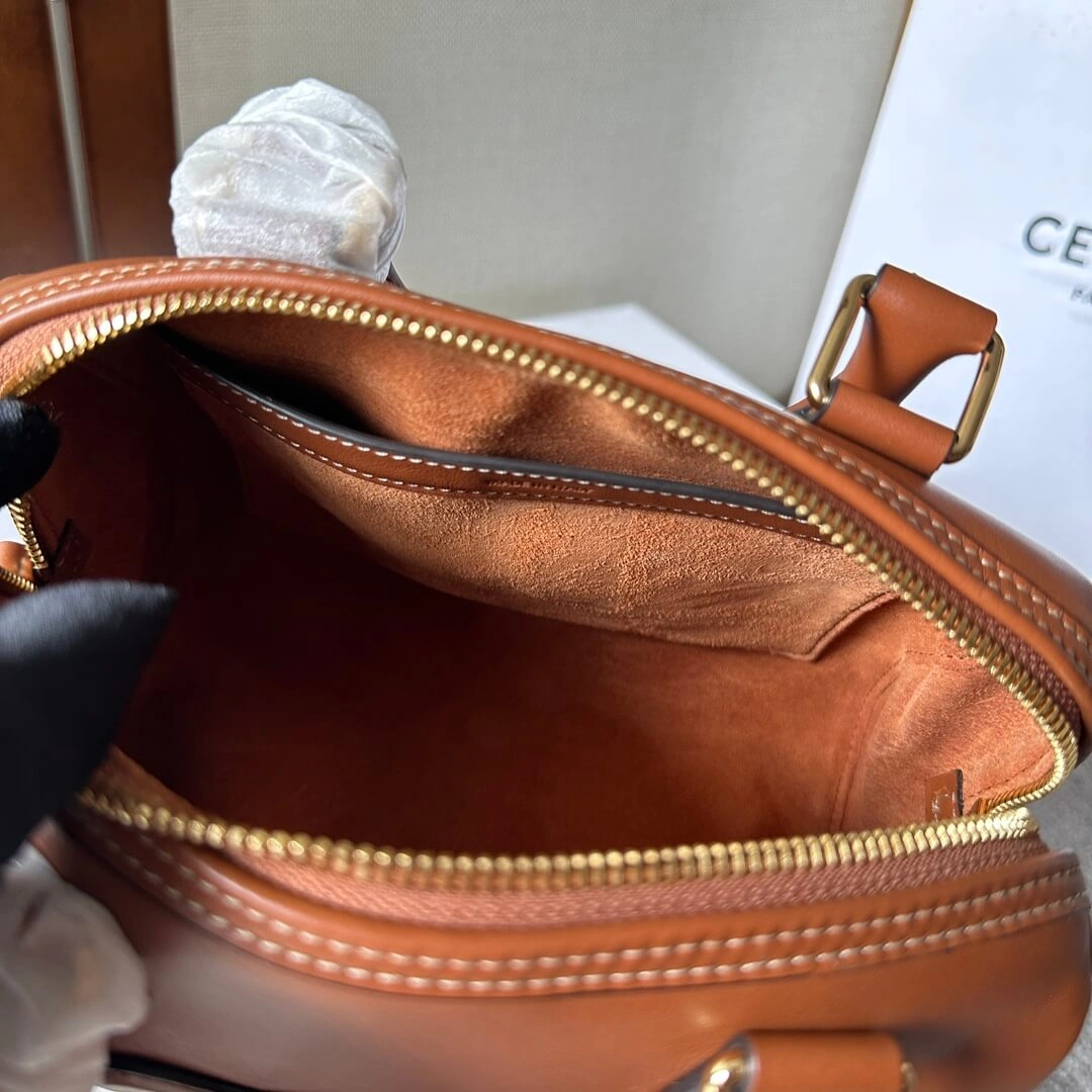 CELINE Small Boston Bag in Smooth Calfskin Fashionable 2545