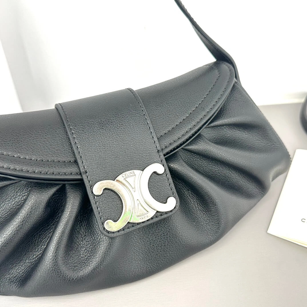CELINE TEEN CELINE POLLY BAG IN SOFT CUFF LEATHER TechFriendly 2561