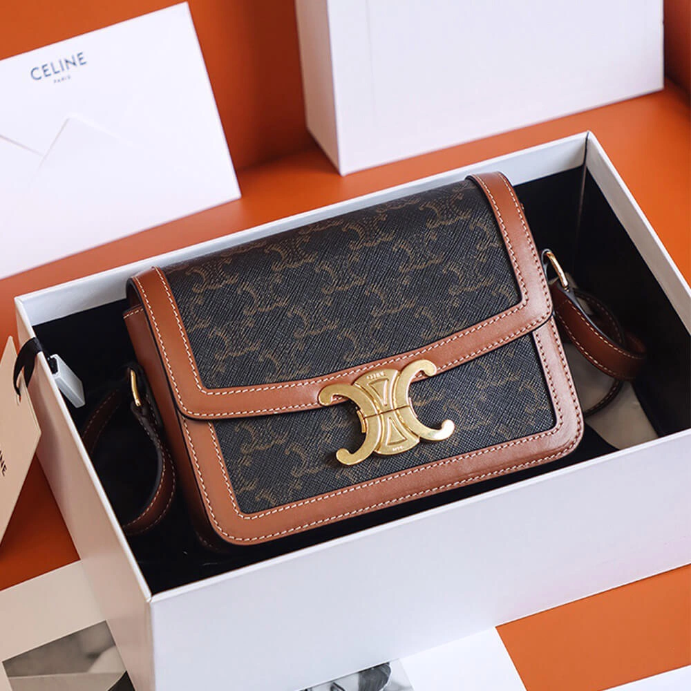CELINE TEEN TRIOMPHE BAG Effortless 2485